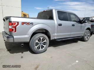 2020 Ford F-150 XL with VIN 1FTEW1E55LKF37485, listed as a Copart auction lot 48966385 with 65,325 mi miles and Salvage Title. Bid and sale history available at carsss.com. Image 3.