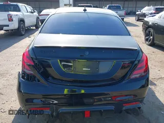 2018 Mercedes-Benz S 63 AMG with VIN WDDUG8JB0JA343131, listed as a IAAI auction lot 41863404 with 29,778 mi miles and . Bid and sale history available at DreamBid. Image 16.
