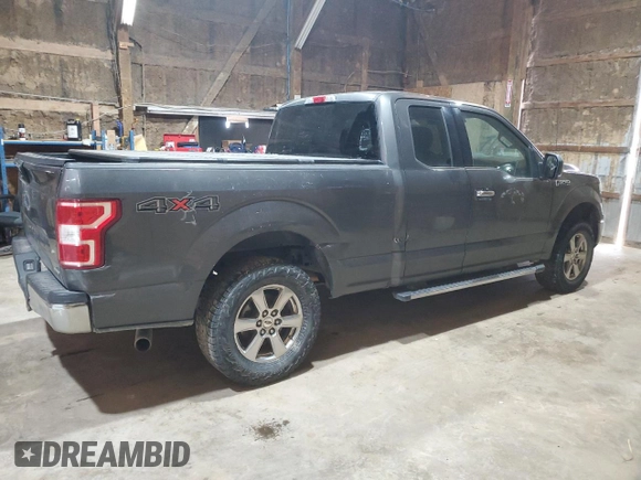 2018 Ford F-150 XL с VIN 1FTFX1EG7JKF57219, выставлен на аукционе Copart как лот 48829385 с пробегом 128 332 миль миль и Списание • Salvage title. История ставок и продаж доступна на DreamBid. Изображение 3.