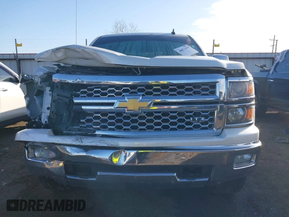 2015 Chevrolet Silverado 1500 LTZ with VIN 3GCUKSECXFG203217, listed as a IAAI auction lot 40871435 with 167,386 mi miles. Bid and sale history available at carsss.com. Image 12.