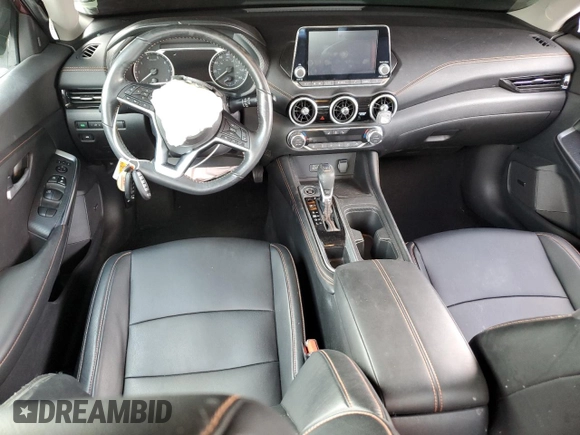 2021 Nissan Sentra SR with VIN 3N1AB8DV0MY291665, listed as a Copart auction lot 55495255 with 55,123 mi miles and Non Repairable. Bid and sale history available at DreamBid. Image 8.