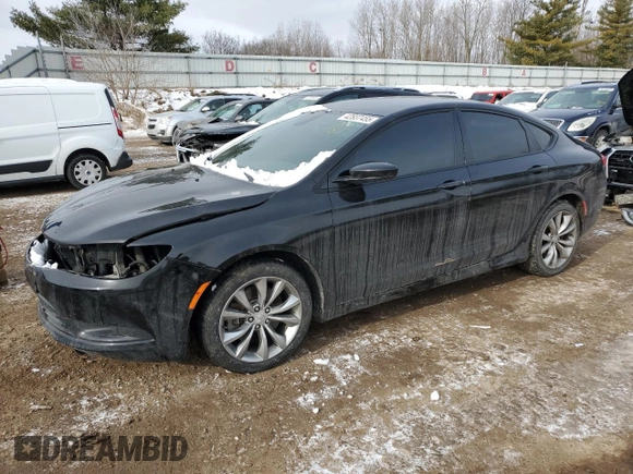 2016 Chrysler 200 S with VIN 1C3CCCBG1GN192983, listed as a Copart auction lot 42837455 with 100,883 mi miles and Clean Title. Bid and sale history available at carsss.com. Image 1.