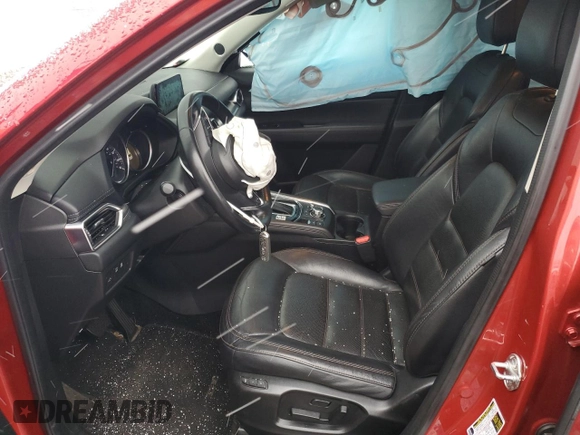 2018 Mazda CX-5 Grand Touring with VIN JM3KFBDM6J0444685, listed as a Copart auction lot 41602675 with 75,488 mi miles and Salvage Title. Bid and sale history available at carsss.com. Image 7.