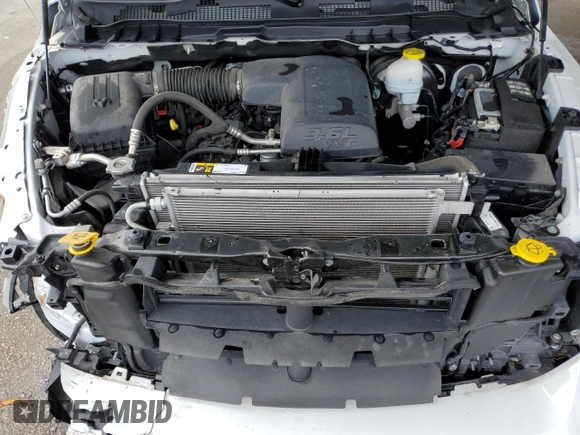 2023 Ram 1500 SLT z VIN 1C6RR6LG6PS580210, wystawiony jako Copart lot #59706045 z przebiegiem 38 785 mil mil oraz Nie do naprawy • Non repairable. Historia ofert i sprzedaży dostępna na DreamBid. Obrazek 12.