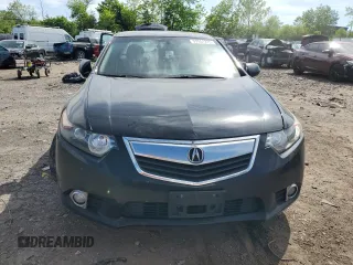 2011 Acura TSX with VIN JH4CU2F69BC015895, listed as a Copart auction lot 57551225 with 136,859 mi miles and Salvage title. Bid and sale history available at DreamBid. Image 5.