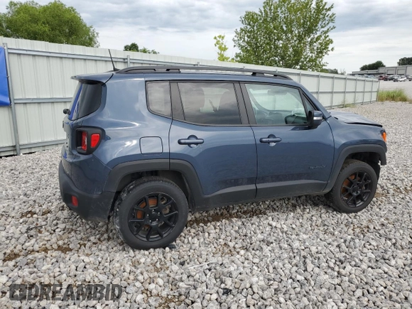 2020 Jeep Renegade Altitude with VIN ZACNJBBB3LPL96725, listed as a Copart auction lot 60911294 with 40,878 mi miles and Clean title. Bid and sale history available at DreamBid. Image 3.