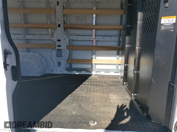 2023 Ram ProMaster Cargo with VIN 3C6LRVVG7PE559267, listed as a Copart auction lot 86912214 with 19,343 mi miles and Clean Title. Bid and sale history available at DreamBid. Image 11.