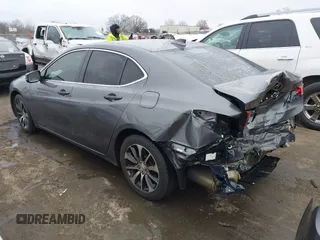 2017 Acura TLX w/Technology Pkg with VIN 19UUB1F56HA005179, listed as a IAAI auction lot 41200140 with 66,771 mi miles. Bid and sale history available at carsss.com. Image 3.