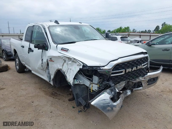 2024 Ram 2500 Lone Star with VIN 3C6UR5DL2RG285616, listed as a IAAI auction lot 42044063 with 16,703 mi miles. Bid and sale history available at carsss.com. Image 1.