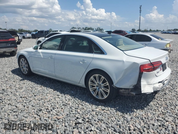 2015 Audi A8 3.0T z VIN WAU3GAFD9FN033886, wystawiony jako Copart lot #60137395 z przebiegiem 48 281 mil mil oraz Szkoda całkowita • Salvage title. Historia ofert i sprzedaży dostępna na DreamBid. Obrazek 2.