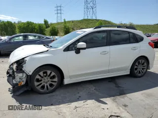2014 Subaru Impreza Special Sports Premium with VIN JF1GPAL64E8274431, listed as a Copart auction lot 60912955 with 164,231 mi miles and Salvage title. Bid and sale history available at DreamBid. Image 1.
