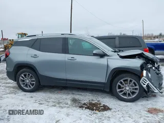 2023 GMC Terrain SLT with VIN 3GKALVEG7PL255230, listed as a IAAI auction lot 41970303 with 30,117 mi miles and . Bid and sale history available at carsss.com. Image 13.