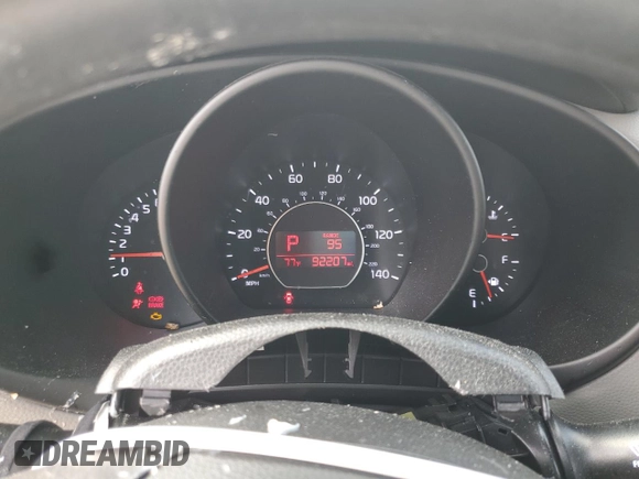 2016 Kia Soul with VIN KNDJN2A28G7355503, listed as a Copart auction lot 51492385 with 92,207 mi miles and Salvage Title. Bid and sale history available at carsss.com. Image 9.
