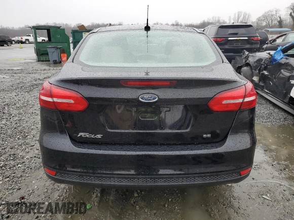 2018 Ford Focus SE with VIN 1FADP3F27JL218434, listed as a Copart auction lot 48356735 with 83,350 mi miles and Salvage Title. Bid and sale history available at carsss.com. Image 6.