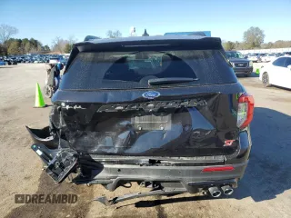 2024 Ford Explorer ST with VIN 1FM5K8GC9RGA19712, listed as a Copart auction lot 86124774 with 50,544 mi miles and Salvage Title. Bid and sale history available at carsss.com. Image 6.