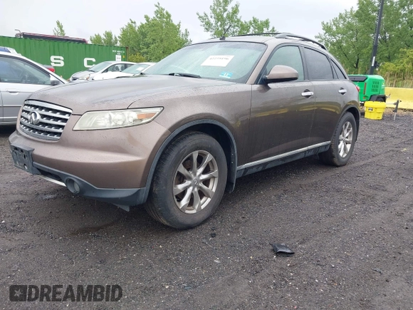 2007 Infiniti FX with VIN JNRAS08W67X204763, listed as a IAAI auction lot 42259196 with 175,541 mi miles and . Bid and sale history available at DreamBid. Image 2.