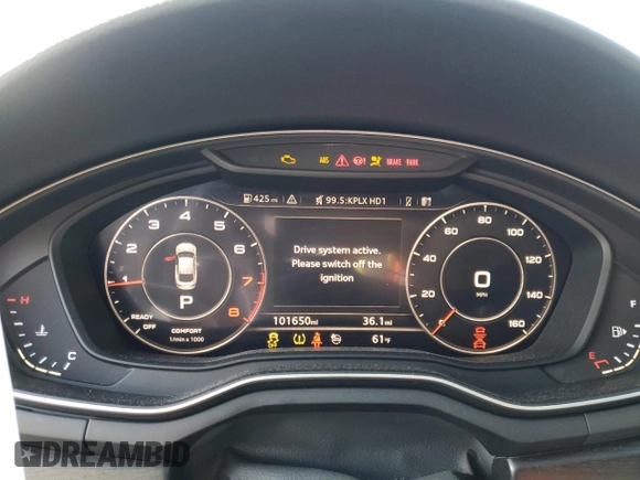 2018 Audi A5 Sportback Prestige z VIN WAUFNCF50JA128442, wystawiony jako Copart lot #86828644 z przebiegiem 101 650 mil mil oraz Szkoda całkowita • Salvage title. Historia ofert i sprzedaży dostępna na DreamBid. Obrazek 9.