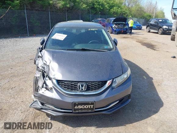2014 Honda Civic LX with VIN 19XFB2F55EE234183, listed as a IAAI auction lot 42094263 with 148,728 mi miles. Bid and sale history available at carsss.com. Image 12.