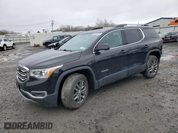 2017 GMC Acadia SLT with VIN 1GKKNULS7HZ267193, listed as a Copart auction lot 50245005 with 102,297 mi miles and Salvage Title. Bid and sale history available at carsss.com. Image 1.