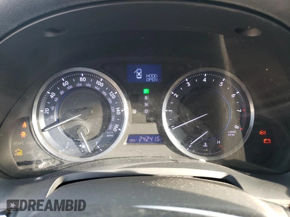 2011 Lexus IS 250 with VIN JTHBF5C2XB5134827, listed as a Copart auction lot 52330515 with 242,415 mi miles and Salvage Title. Bid and sale history available at DreamBid. Image 9.