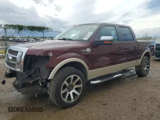 2009 Ford F-150 XL with VIN 1FTPW12V49KB36421, listed as a Copart auction lot 79078214 with 187,260 mi miles and Salvage title. Bid and sale history available at DreamBid. Image 1.