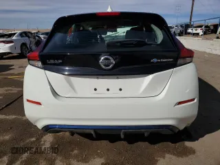 2018 Nissan LEAF S with VIN 1N4AZ1CP3JC307158, listed as a Copart auction lot 47318235 with Not Provided miles and Non Repairable. Bid and sale history available at DreamBid. Image 6.