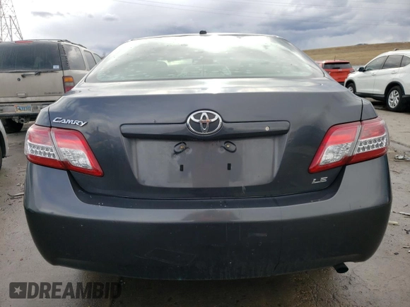 2011 Toyota Camry LE with VIN 4T1BF3EK3BU690661, listed as a Copart auction lot 45159595 with 167,441 mi miles and Salvage Title. Bid and sale history available at DreamBid. Image 6.