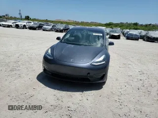 2018 Tesla Model 3 Long Range Battery with VIN 5YJ3E1EA9JF044636, listed as a Copart auction lot 54218955 with 66,126 mi miles and Salvage Title. Bid and sale history available at DreamBid. Image 14.