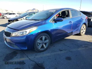 2018 Kia Forte LX with VIN 3KPFL4A74JE169127, listed as a Copart auction lot 88727345 with 46,213 mi miles and Salvage Title. Bid and sale history available at carsss.com. Image 1.