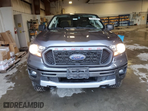 2021 Ford Ranger XL with VIN 1FTER4FH8MLD10143, listed as a Copart auction lot 43838435 with 84,479 mi miles and Salvage Title. Bid and sale history available at carsss.com. Image 5.