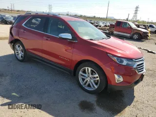 2019 Chevrolet Equinox Premier with VIN 2GNAXPEX7K6212314, listed as a Copart auction lot 60274755 with 84,647 mi miles and Salvage title. Bid and sale history available at DreamBid. Image 4.