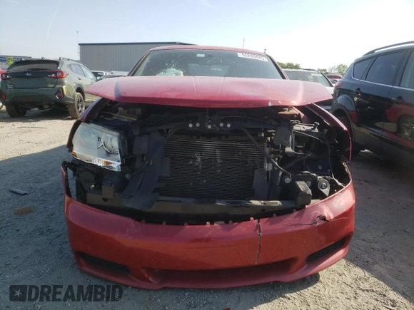 2013 Dodge Avenger SE with VIN 1C3CDZAB1DN687735, listed as a Copart auction lot 55289485 with 170,595 mi miles and Clean Title. Bid and sale history available at carsss.com. Image 5.