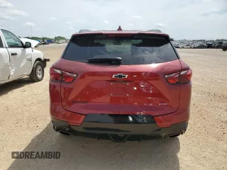 2020 Chevrolet Blazer RS z VIN 3GNKBERS0LS649337, wystawiony jako Copart lot #52446805 z przebiegiem 50 280 mil mil oraz Czysty tytuł • Clean title. Historia ofert i sprzedaży dostępna na DreamBid. Obrazek 6.