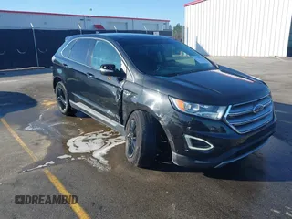 2015 Ford Edge SEL with VIN 2FMTK4J86FBC24301, listed as a IAAI auction lot 41758820 with 94,915 mi miles. Bid and sale history available at carsss.com. Image 1.