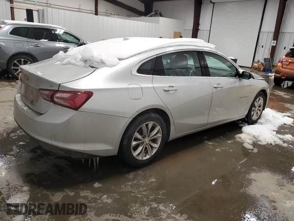 2020 Chevrolet Malibu LT with VIN 1G1ZD5ST1LF123428, listed as a Copart auction lot 44459655 with 83,336 mi miles and Salvage Title. Bid and sale history available at DreamBid. Image 3.