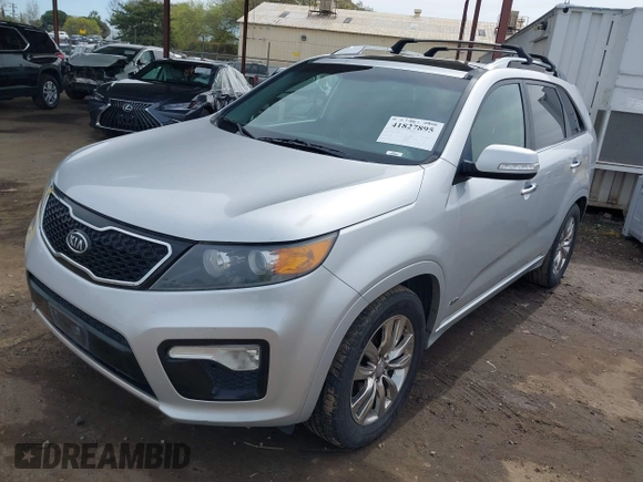 2012 Kia Sorento SX with VIN 5XYKWDA26CG255894, listed as a IAAI auction lot 41827895 with 160,144 mi miles. Bid and sale history available at carsss.com. Image 17.