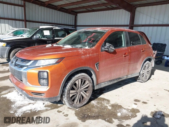 2020 Mitsubishi Outlander Sport SE 2.0 with VIN JA4AP4AU1LU028406, listed as a IAAI auction lot 41379684 with 88,676 mi miles. Bid and sale history available at carsss.com. Image 17.