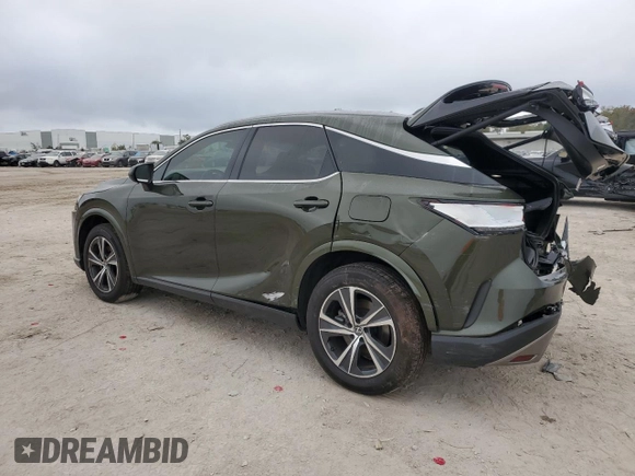 2023 Lexus RX with VIN 2T2BAMBA3PC014988, listed as a Copart auction lot 44420325 with 23,969 mi miles and Non Repairable. Bid and sale history available at carsss.com. Image 2.