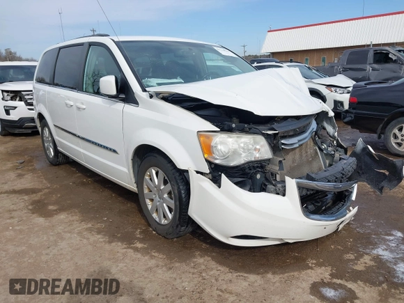 2013 Chrysler Town & Country Touring with VIN 2C4RC1BG3DR675173, listed as a IAAI auction lot 41744564 with 127,405 mi miles. Bid and sale history available at carsss.com. Image 1.
