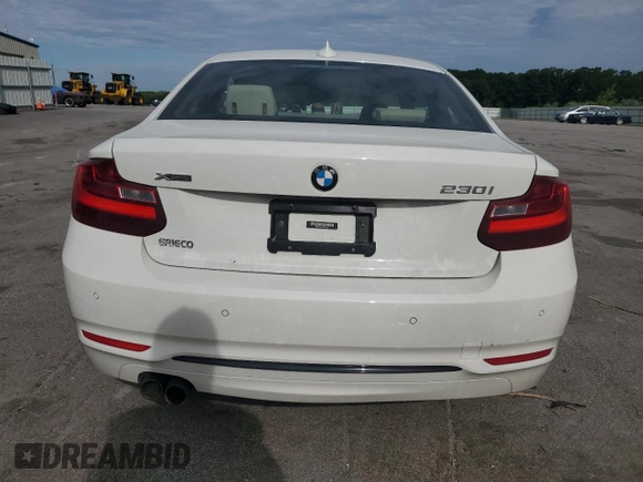 2017 BMW 2 Series 230i xDrive with VIN WBA2H9C38HV986921, listed as a Copart auction lot 56912314 with 80,226 mi miles and Salvage Title. Bid and sale history available at carsss.com. Image 6.