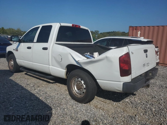 2009 Dodge Ram 2500 ST with VIN 3D7KR28T29G523561, listed as a Copart auction lot 71363774 with 139,902 mi miles and Salvage Title. Bid and sale history available at carsss.com. Image 2.