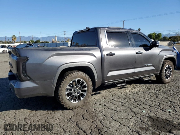 2023 Toyota Tundra Limited Hybrid with VIN 5TFJC5DB7PX021014, listed as a Copart auction lot 45762685 with 64,990 mi miles and Salvage title. Bid and sale history available at DreamBid. Image 3.