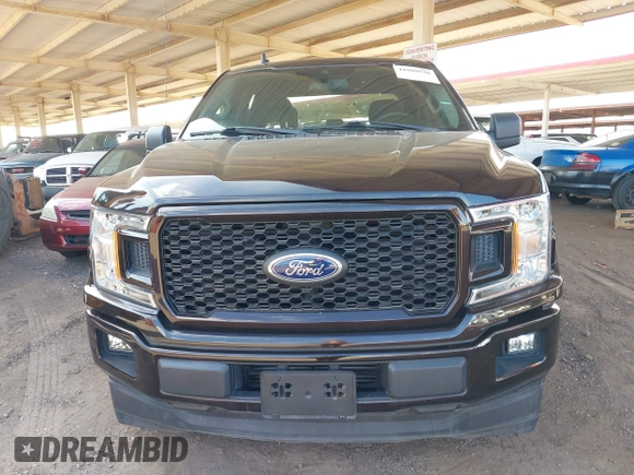 2020 Ford F-150 XL with VIN 1FTEW1CPXLKD65345, listed as a IAAI auction lot 41969536 with 40,492 mi miles. Bid and sale history available at carsss.com. Image 6.