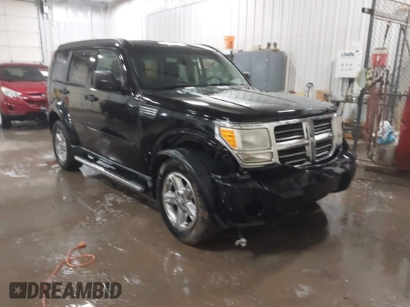 2007 Dodge Nitro SLT with VIN 1D8GT58K77W724530, listed as a IAAI auction lot 41499022 with 214,183 mi miles. Bid and sale history available at carsss.com. Image 1.