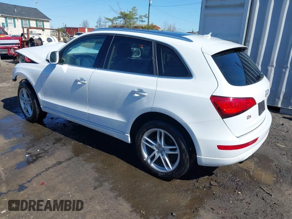 2017 Audi Q5 Premium with VIN WA1C2AFP2HA097719, listed as a IAAI auction lot 41872640 with 75,616 mi miles. Bid and sale history available at carsss.com. Image 3.