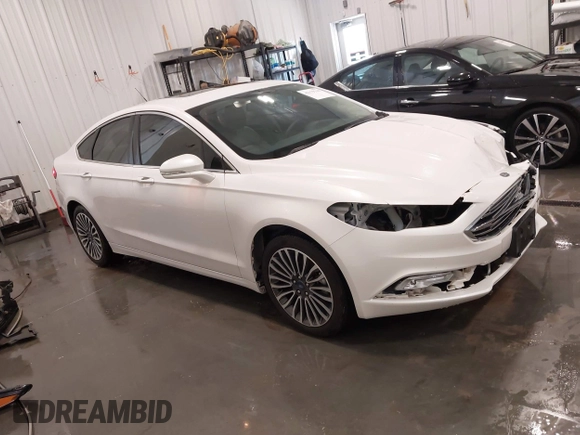 2017 Ford Fusion SE z VIN 3FA6P0HD5HR367474, wystawiony jako IAAI lot #42179210 z przebiegiem 81 852 mil mil oraz . Historia ofert i sprzedaży dostępna na DreamBid. Obrazek 1.