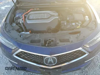 2018 Acura RLX Sport Hybrid w/Advance Pkg with VIN JH4KC2F99JC000045, listed as a Copart auction lot 77672974 with 53,169 mi miles and Salvage Title. Bid and sale history available at carsss.com. Image 11.
