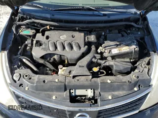 2007 Nissan Versa 1.8 S with VIN 3N1BC13E07L444184, listed as a Copart auction lot 46214485 with 125,316 mi miles and Salvage Title. Bid and sale history available at carsss.com. Image 13.