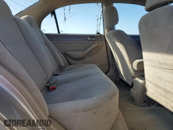 2002 Honda Civic EX with VIN 1HGES25712L014218, listed as a Copart auction lot 52325265 with 206,919 mi miles and Salvage Title. Bid and sale history available at DreamBid. Image 10.