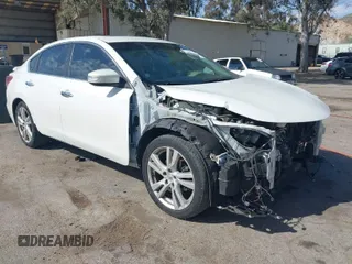 2013 Nissan Altima SV with VIN 1N4BL3APXDN551757, listed as a IAAI auction lot 41663814 with 102,547 mi miles and . Bid and sale history available at DreamBid. Image 1.